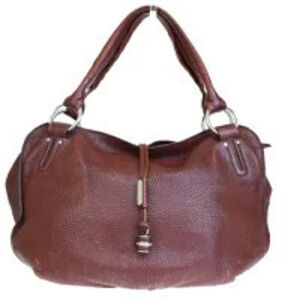 Celine Bittersweet Shoulder Bag Brown Leather